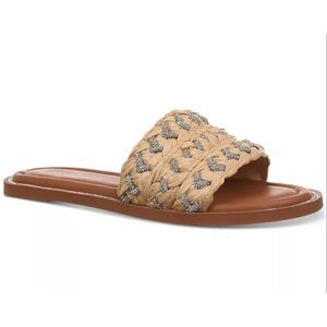 Single Shoe Left I.N.C. International Concepts Woven Crystal Philaa Sandal 5.5